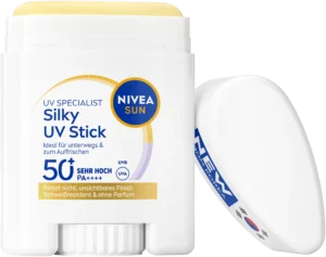NIVEA SUN UV Face Breathable UV Specialist Silky UV Stick LSF 50+